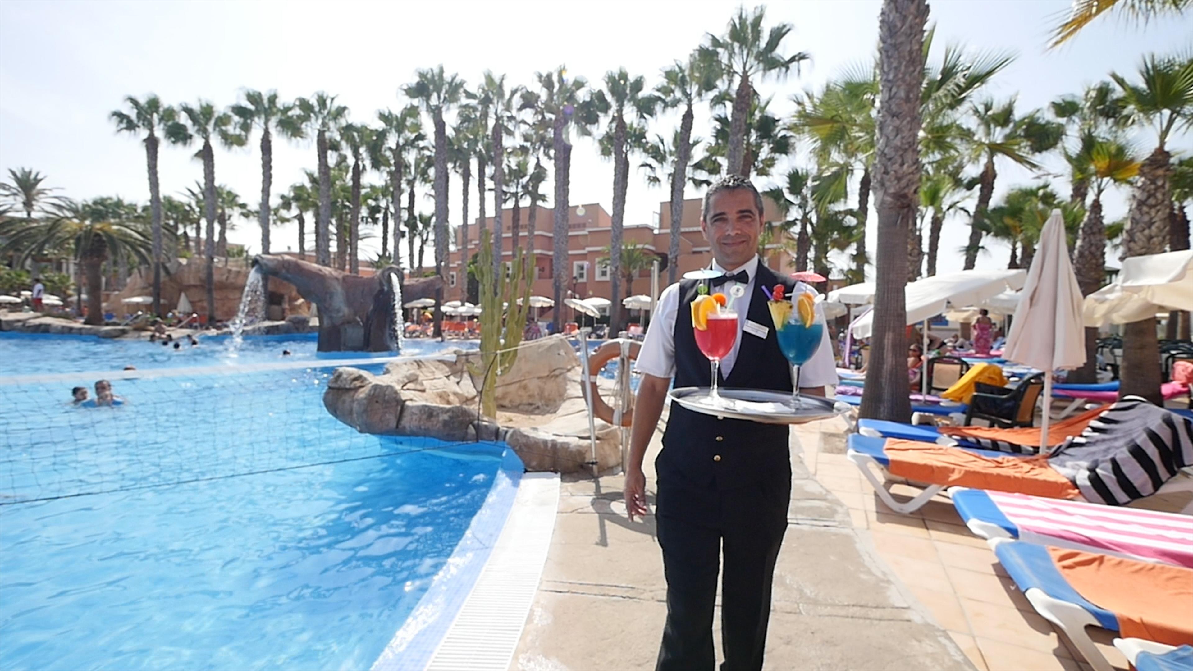 ホテル Playacapricho ロケタス・デ・マル エクステリア 写真